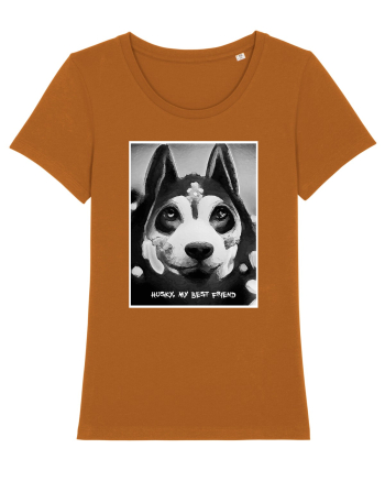 husky black and white Roasted Orange