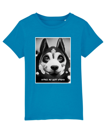 husky black and white Azur