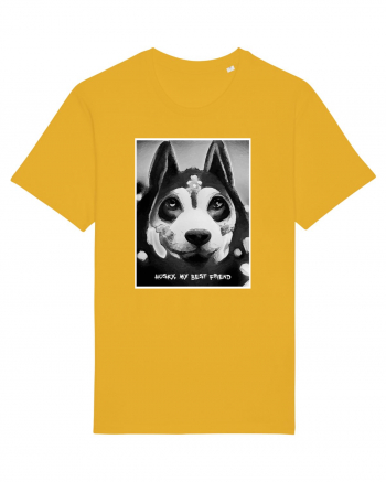 husky black and white Spectra Yellow
