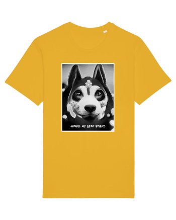 husky black and white Spectra Yellow