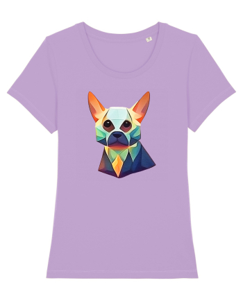 geometric dog Lavender Dawn