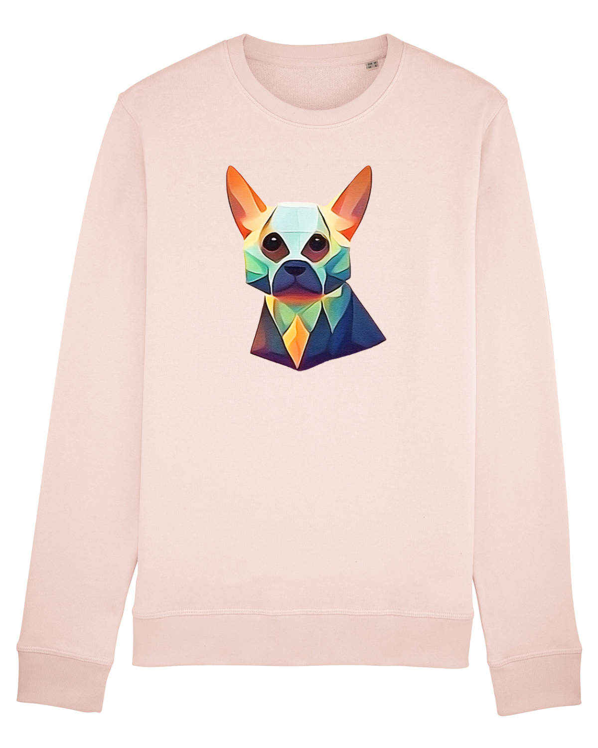 Bluză mânecă lungă Unisex Rise Candy Pink