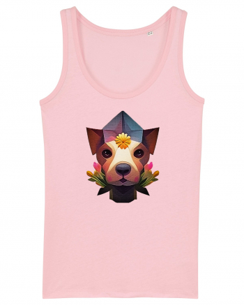 artsy dog Cotton Pink