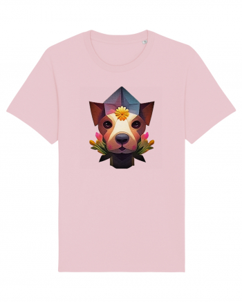 artsy dog Cotton Pink