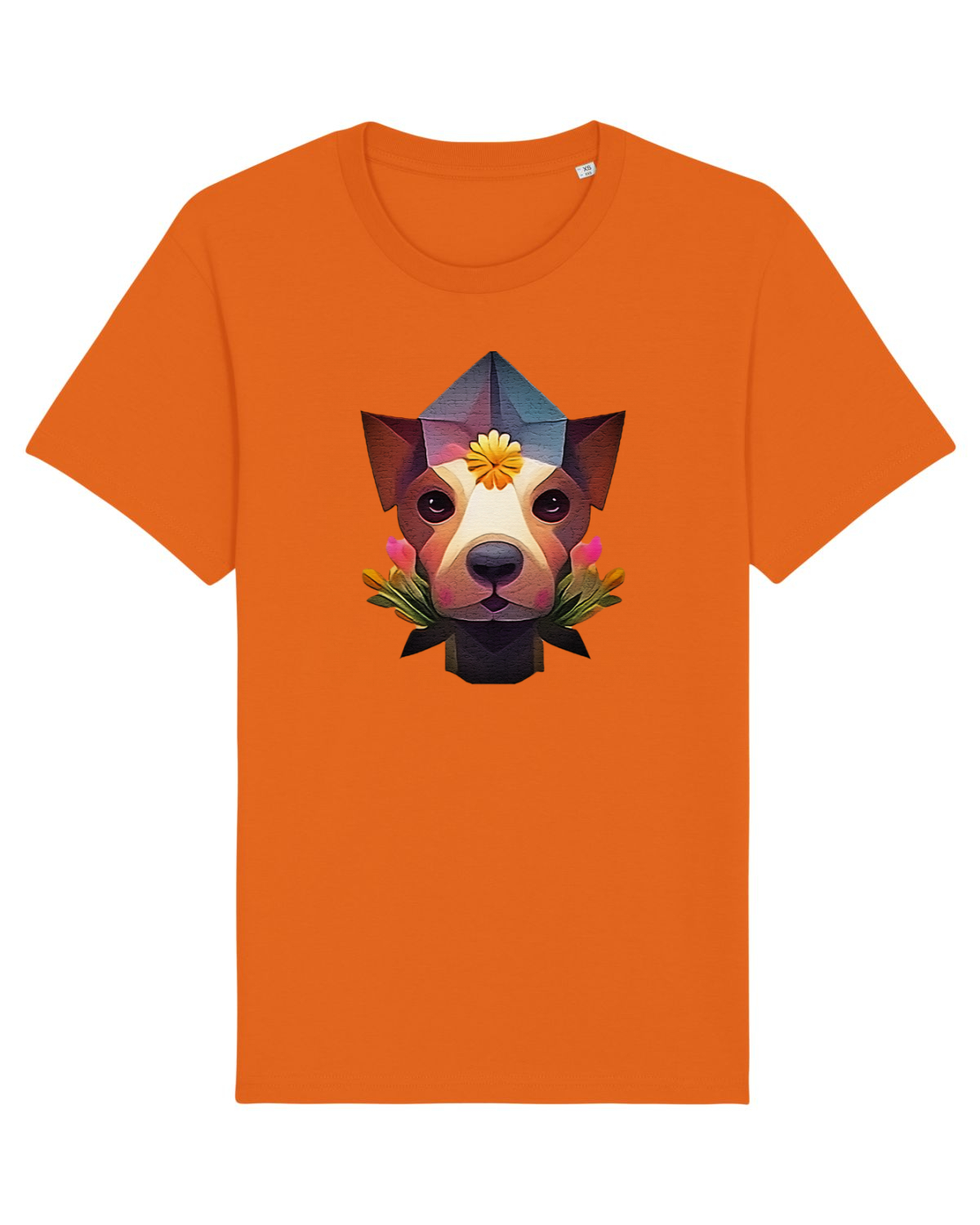 Tricou mânecă scurtă Unisex Rocker Bright Orange