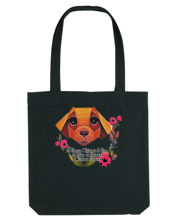 dog flower Black