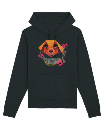 dog flower Black