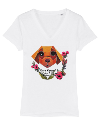 dog flower White