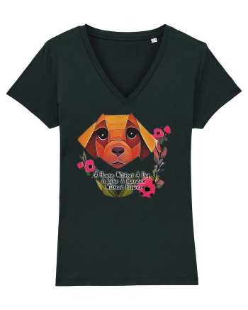 dog flower Black