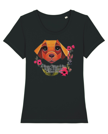 dog flower Black