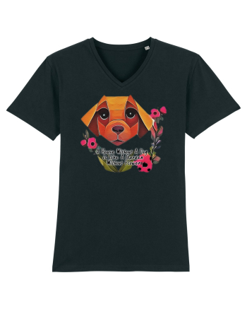 dog flower Black