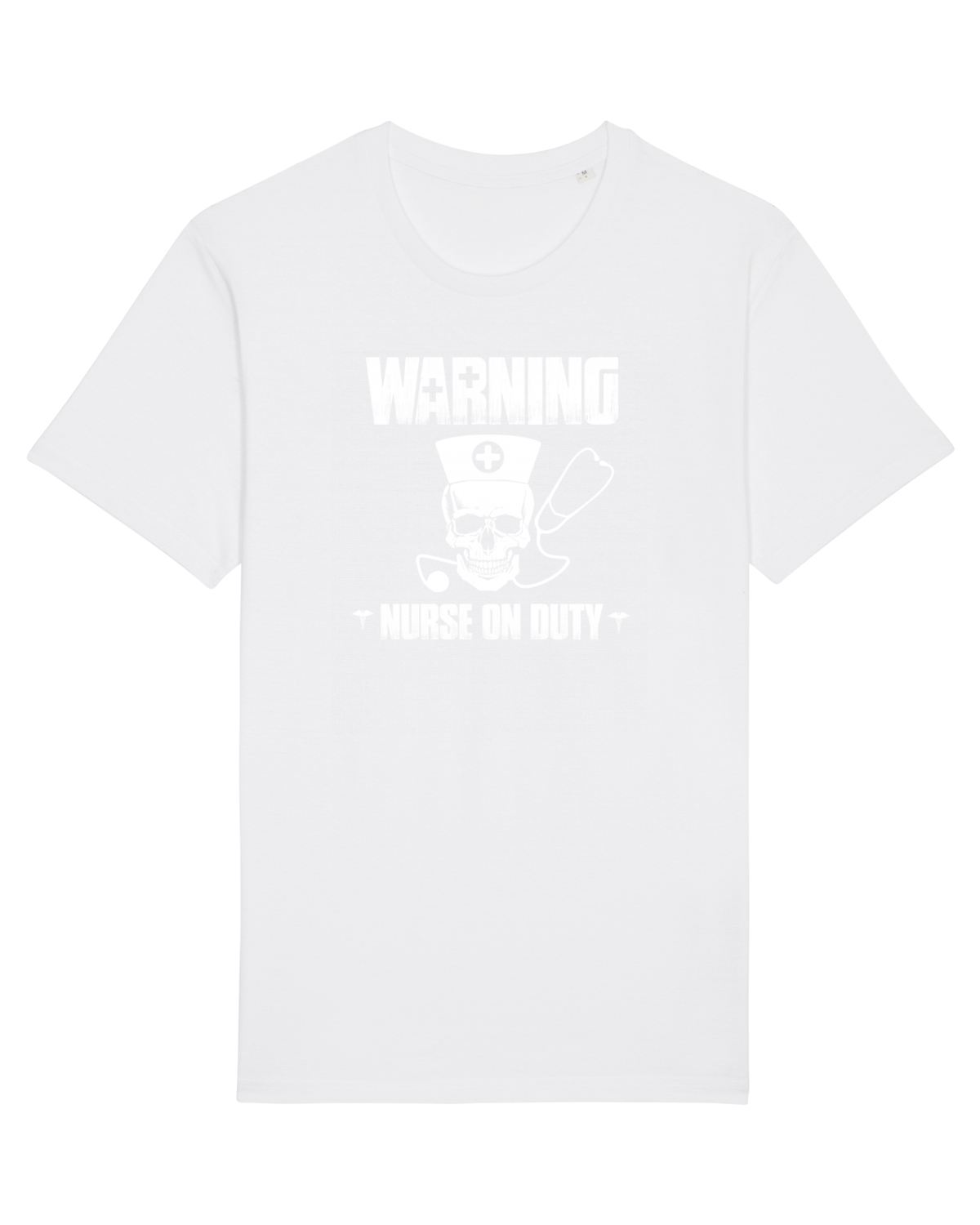 Tricou mânecă scurtă Unisex Rocker White