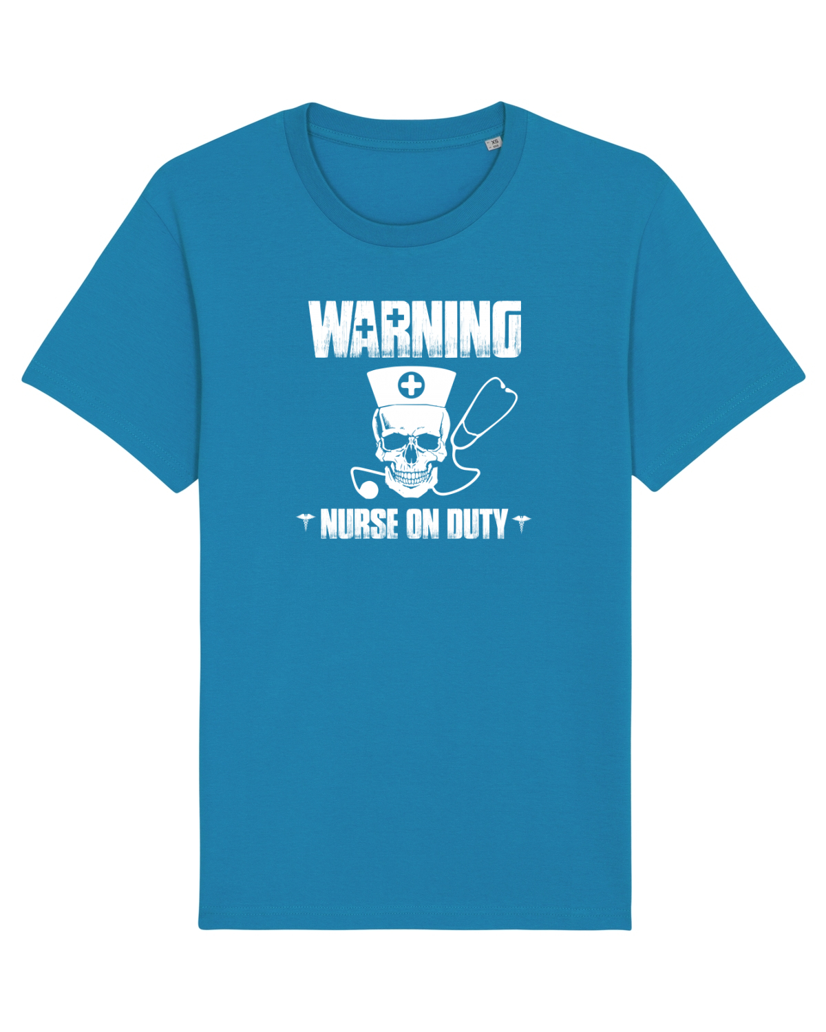 Tricou mânecă scurtă Unisex Rocker Azur