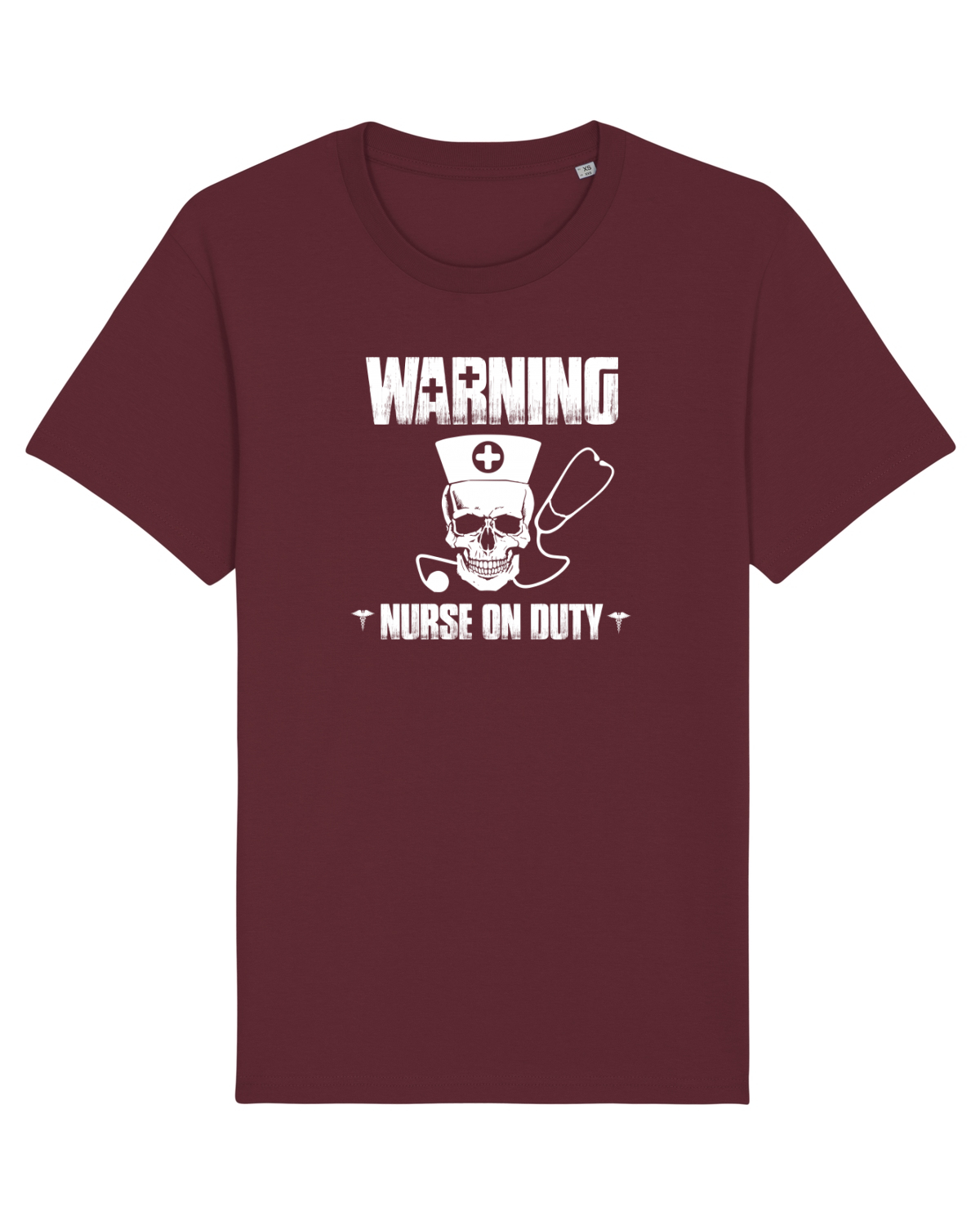 Tricou mânecă scurtă Unisex Rocker Burgundy