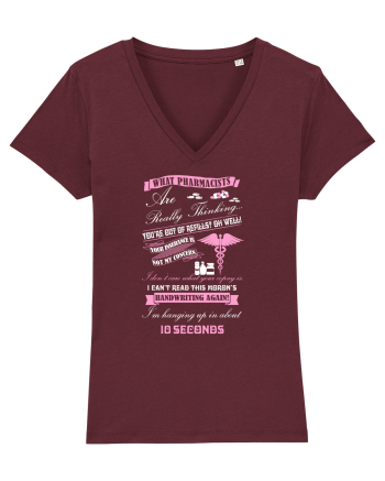 PHARMACIST Burgundy