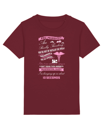 PHARMACIST Burgundy