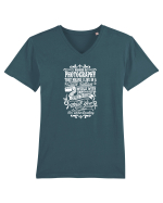 PHOTOGRAPHY Tricou mânecă scurtă guler V Bărbat Presenter