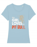 PIT BULL Tricou mânecă scurtă guler larg fitted Damă Expresser