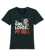 PIT BULL Tricou mânecă scurtă guler V Bărbat Presenter