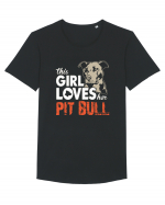 PIT BULL Tricou mânecă scurtă guler larg Bărbat Skater