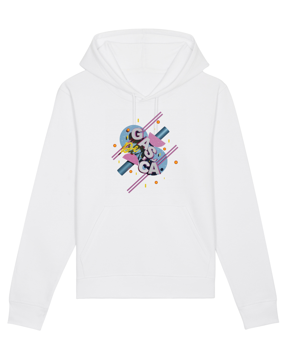 Hanorac Unisex Drummer White