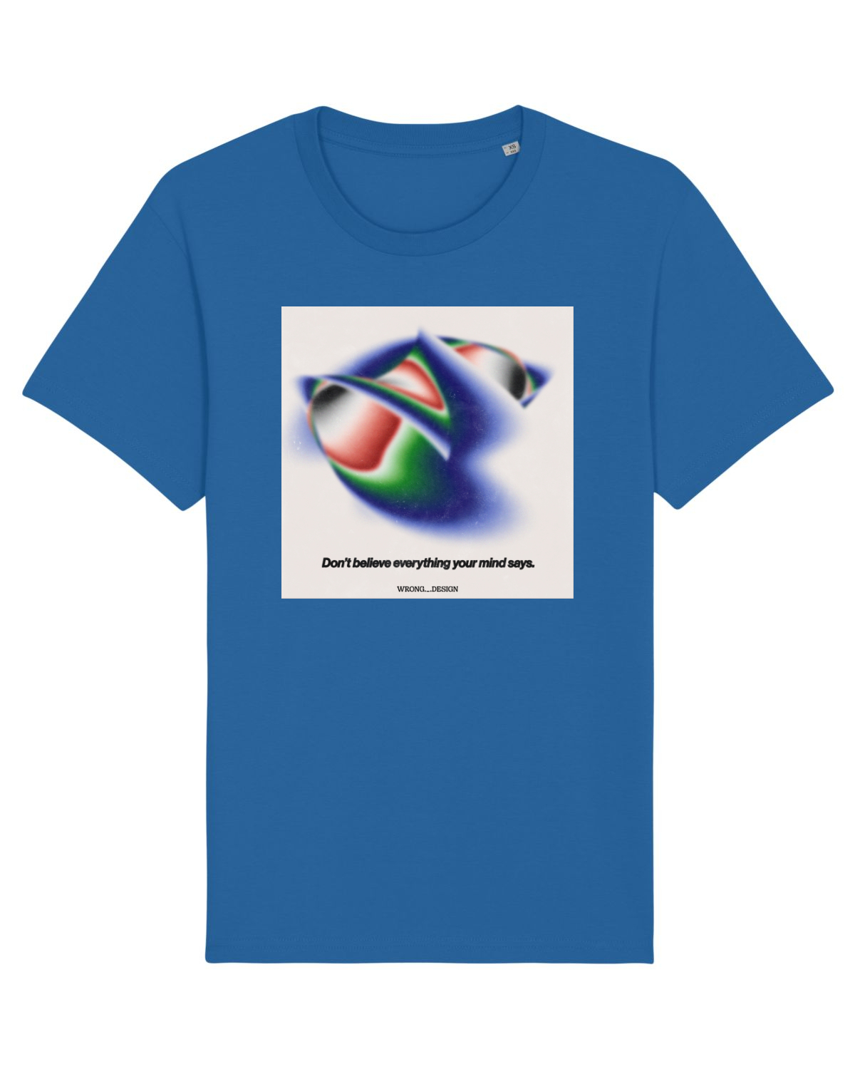 Tricou mânecă scurtă Unisex Rocker Royal Blue
