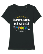 Gașca mea mă strigă  Tricou mânecă scurtă guler larg fitted Damă Expresser