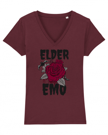 Elder Emo Burgundy