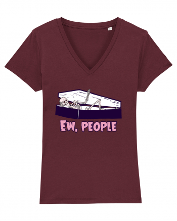 Ew, people Burgundy