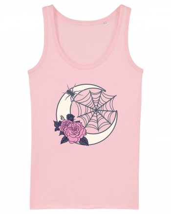 Moon Roses, Spider Net Cotton Pink