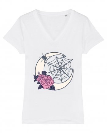 Moon Roses, Spider Net White