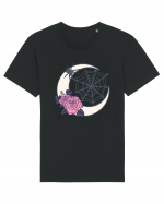 Moon Roses, Spider Net Tricou mânecă scurtă Unisex Rocker