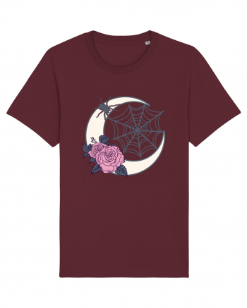 Moon Roses, Spider Net Burgundy