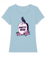 Pretty Dead Tricou mânecă scurtă guler larg fitted Damă Expresser