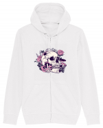 Skull Roses Hanorac cu fermoar Unisex Connector