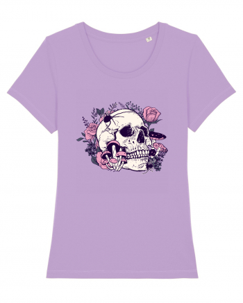 Skull Roses Lavender Dawn