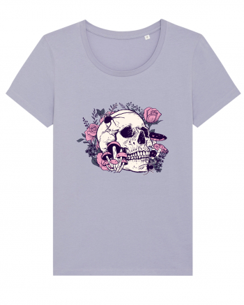 Skull Roses Lavender