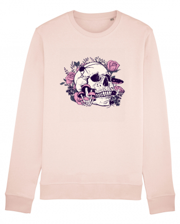 Skull Roses Candy Pink