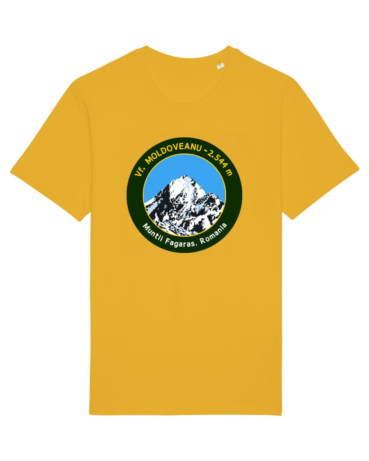 Tricou mânecă scurtă Unisex Rocker Spectra Yellow