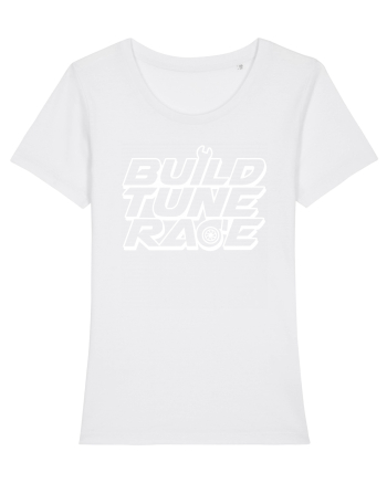 Build Tune Race White