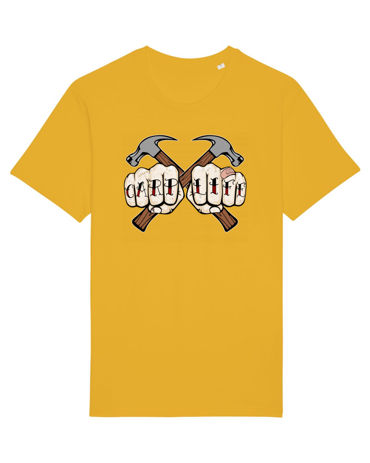 Tricou mânecă scurtă Unisex Rocker Spectra Yellow