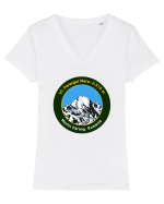 Vf. Parangul Mare Tricou mânecă scurtă guler V Damă Evoker