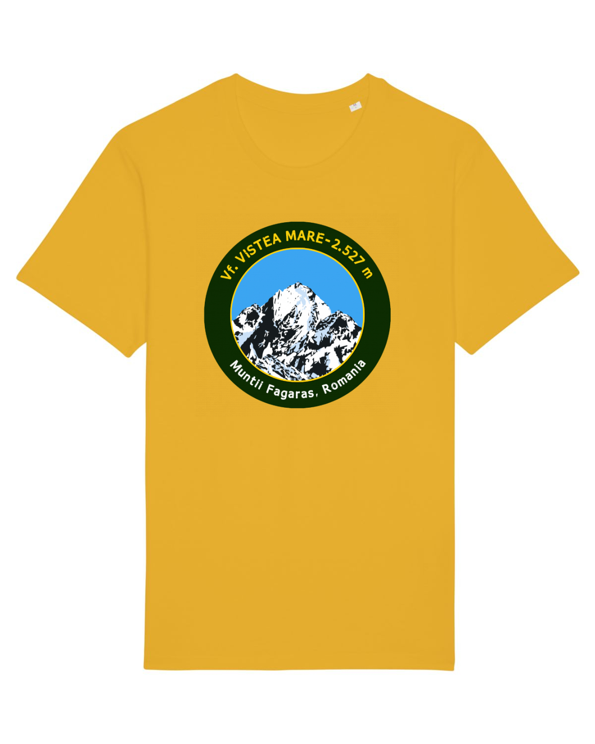 Tricou mânecă scurtă Unisex Rocker Spectra Yellow