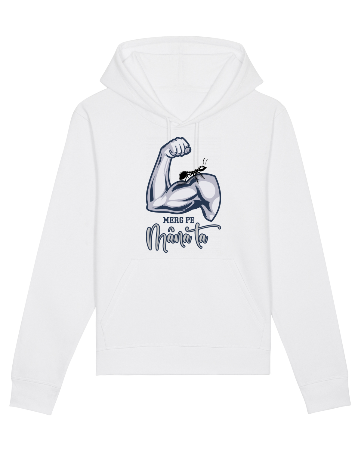 Hanorac Unisex Drummer White
