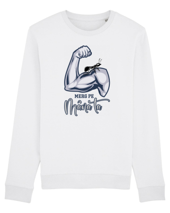 Merg pe mâna ta White