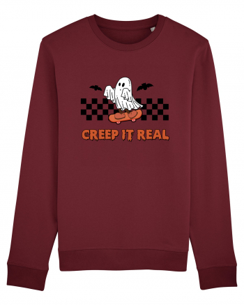 Creep It Real Burgundy