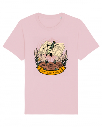 Fight Like A Witch Cotton Pink