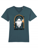 Ghost Party Tricou mânecă scurtă guler V Bărbat Presenter