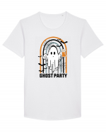 Ghost Party Tricou mânecă scurtă guler larg Bărbat Skater