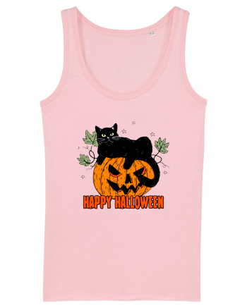 Happy Halloween Meow Cotton Pink